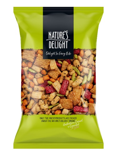 Natures Delight Coloured Rice Crackers 200 g