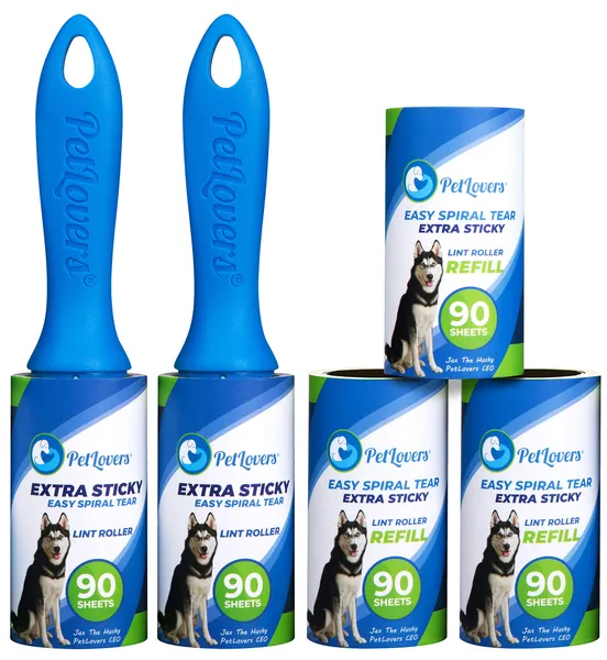 Lint Roller Mega Value Set, 450 Sheets