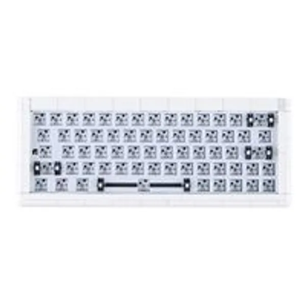 KBDcraft Adam 60% Brick Barebone Wired Keyboard - Full Kit (White)