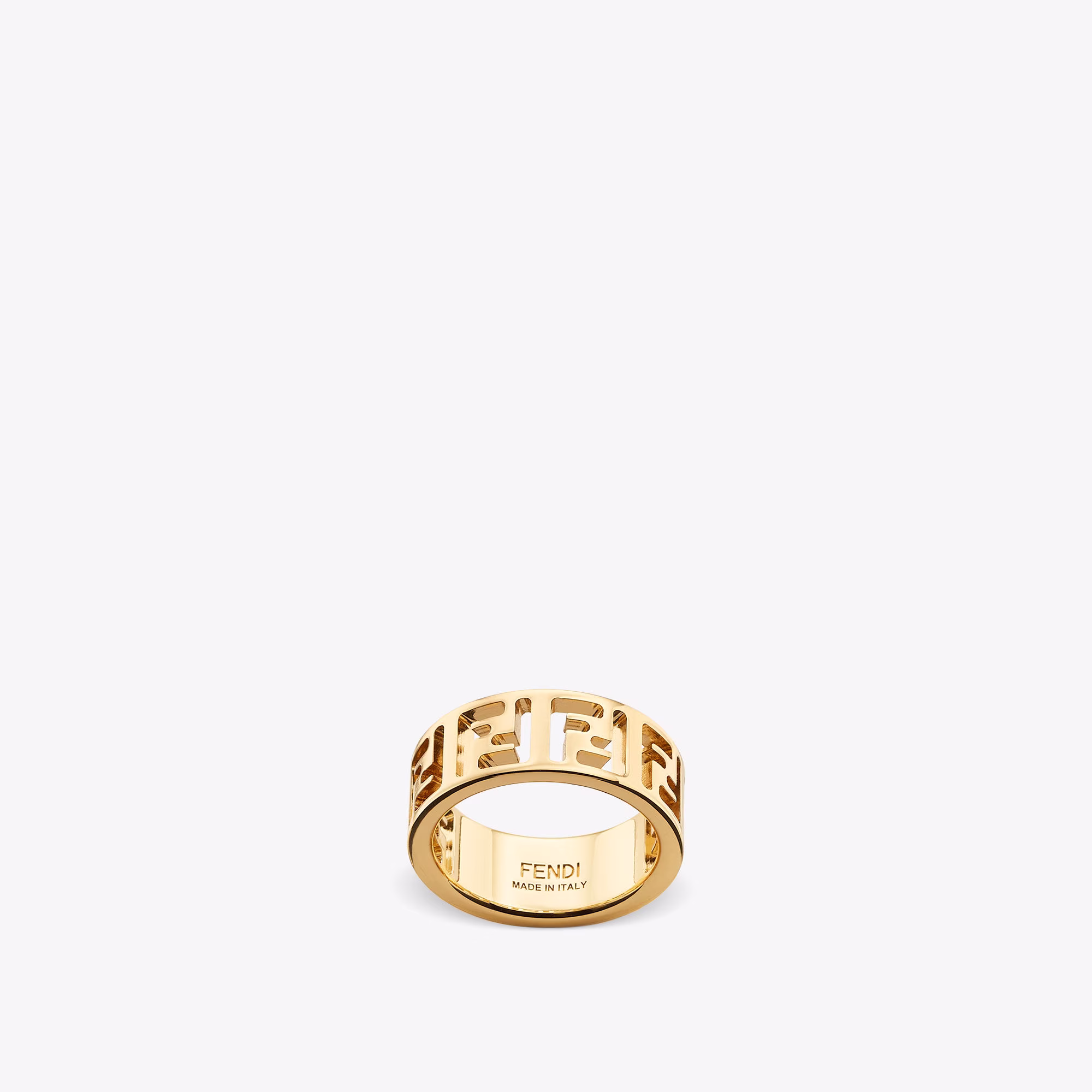 Forever Fendi ringGold-colored metal ring