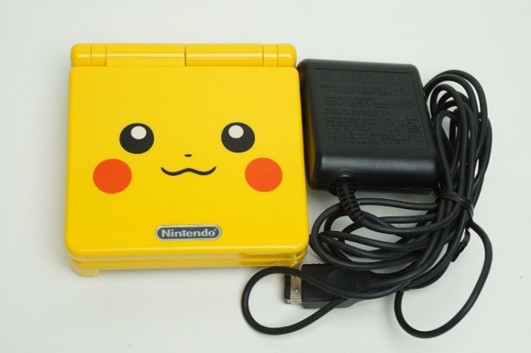 NEW Nintendo Game Boy Advance GBA SP Custom Pikachu Yellow System AGS 001