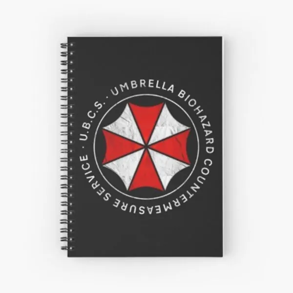 Umbrella Biohazard Countermeasure Service | Resident Evil 3 Spiral Notebook by surik-
