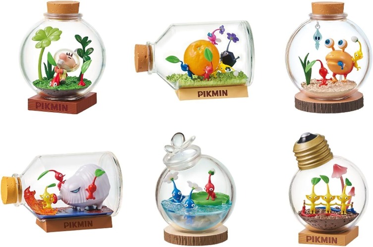 Re-Ment Pikmin Terrarium Collection Box Product Complete Set of 6 Types Japan