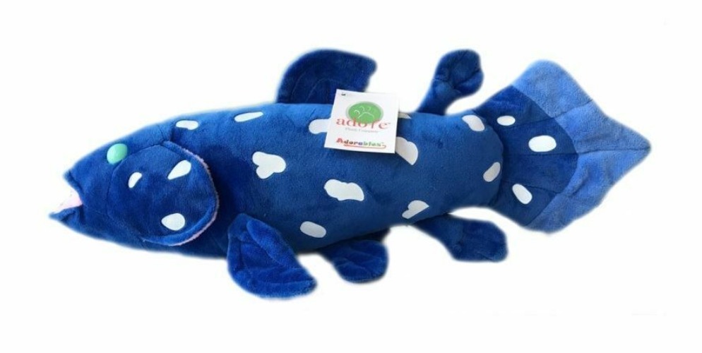 ADORE 17" Comoros the Coelacanth Fish Stuffed Animal Plush Toy