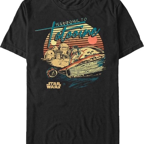 Welcome To Tatooine Star Wars T-Shirt | Medium