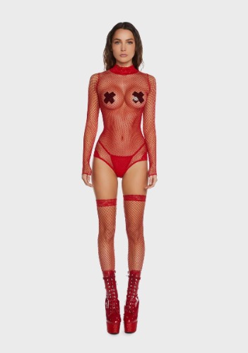 Love Demands Fishnet Bodysuit | Small/Medium