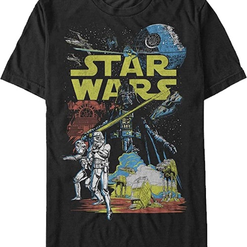 Empire Collage Star Wars T-Shirt | Medium