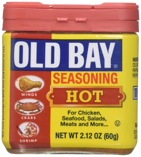 Old Bay McCormick Hot Seasoning, 6.36 Ounce (Pack of 3) - 