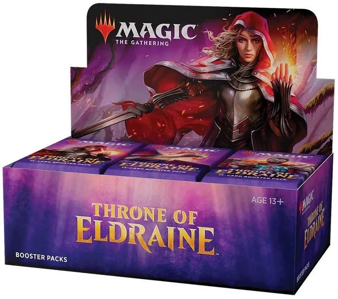 Magic: The Gathering Throne of Eldraine Booster Box | 36 Booster Pack (540 Cards) | Factory Sealed - 