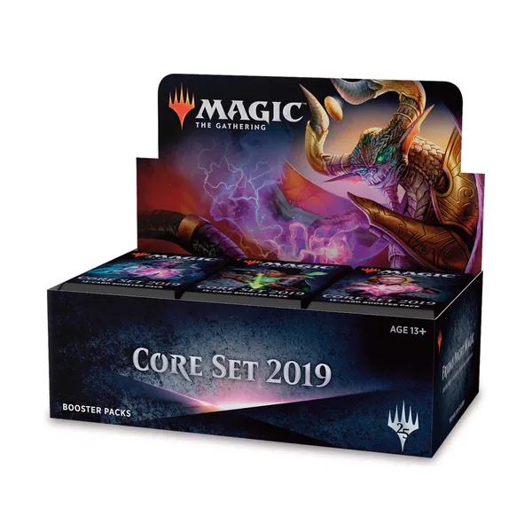 Magic: The Gathering Core Set 2019 Booster Box | 36 Booster Packs (540 Cards) - 