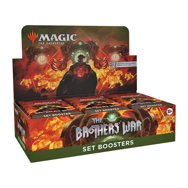 Magic: The Gathering The Brothers’ War Set Booster Box | 30 Packs (360 Magic Cards) - 