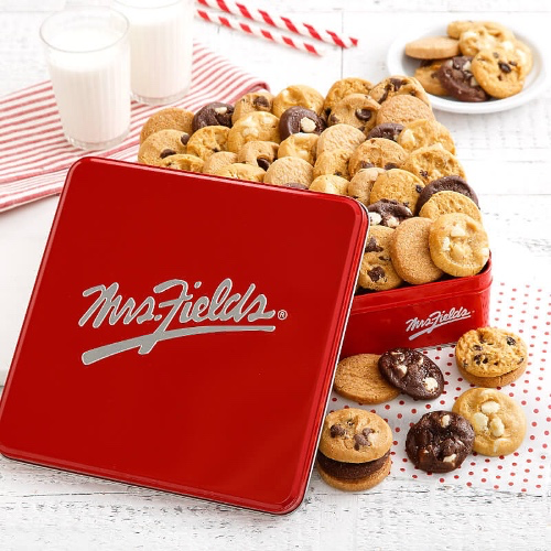 Nibblers® Bite Size Cookie Tins Delivery | Mrs. Fields®