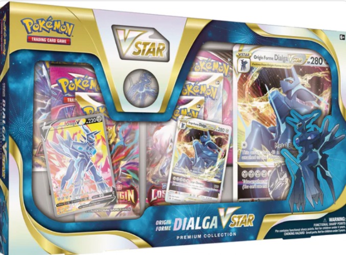 VStar Premium Collection- Dialga/Palkia Origin Forme - Dialga