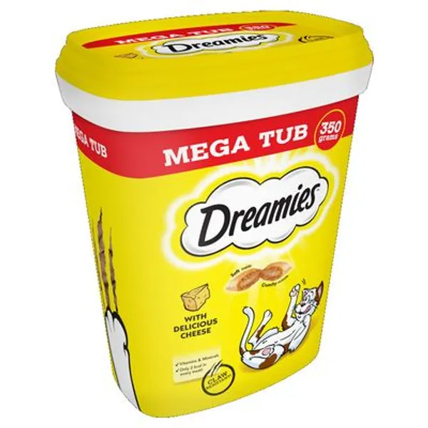 Dreamies Mega Tub Salmonx2