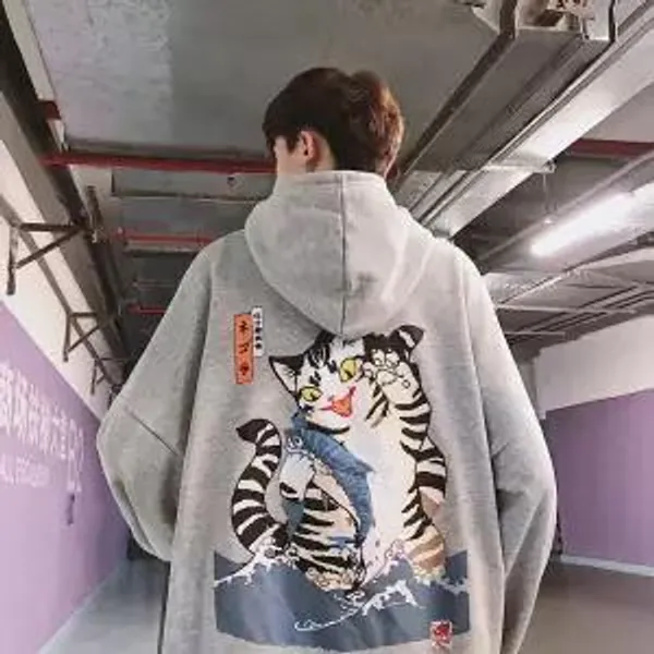Fishy Naughty Neko Hoodie ?????? by Kokoro