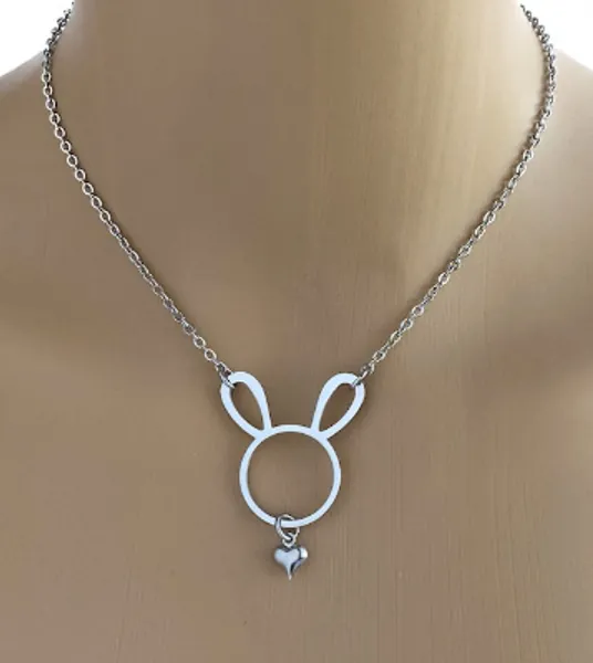 Bunny BDSM Pet Play Day Collar Submissive Necklace With | Etsy