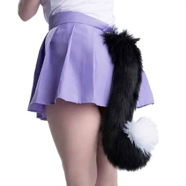 Prittenpaws Classic Kitty Tail  Plug  Clip on or Tie on | Etsy