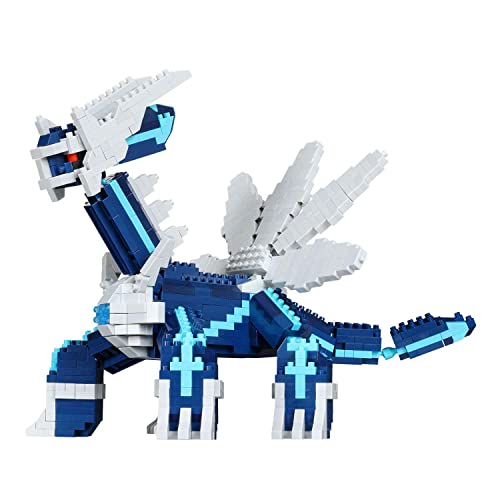 nanoblock - Pokémon - Dialga DX, Pokémon Series Building Kit - Dialga Dx