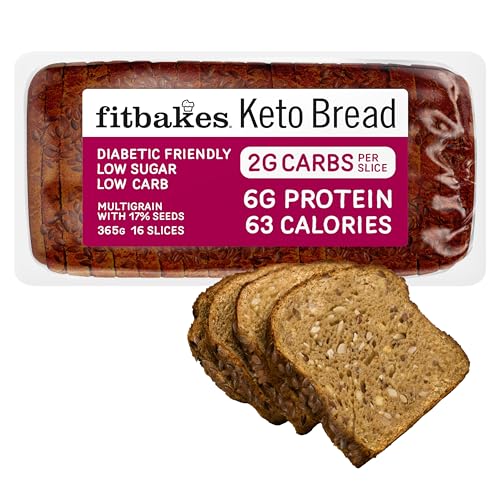 Keto-friendly low carb bread slices!