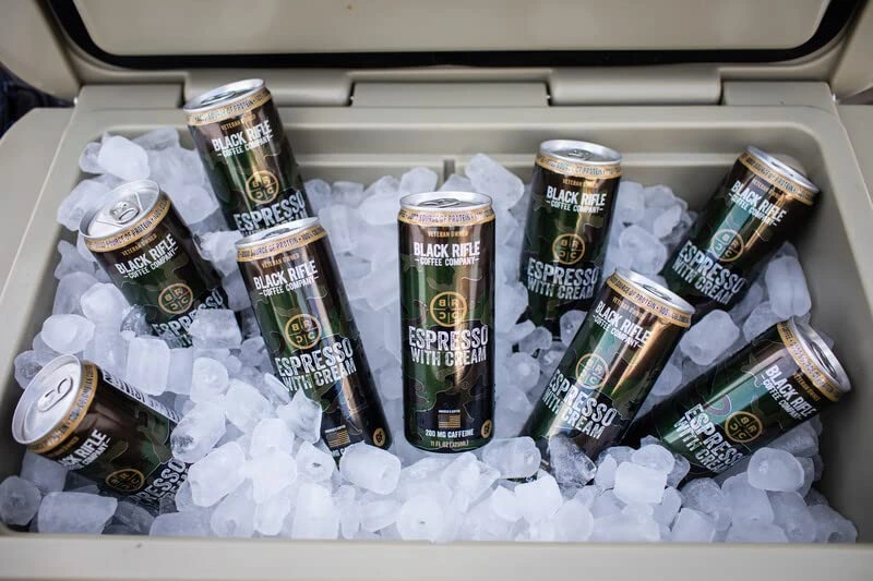 24x Black Rifle Coffee Cans