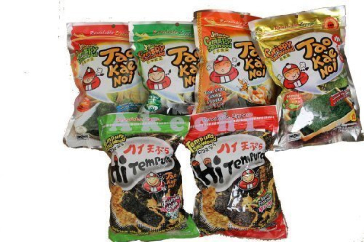 Tao Kae Noi Japanese Crispy Seaweed Bundle(6 Packs)