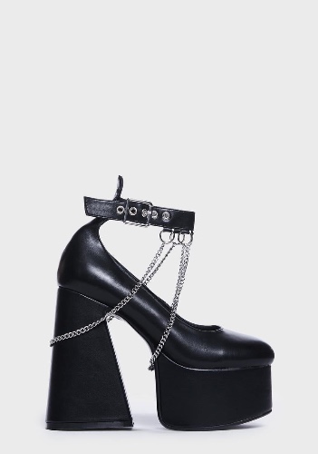 Let's Link Platform Heels | US 9