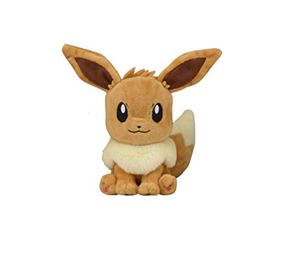 Pocket Monsters - Eevee- Pokécen Plush - Pokémon Fit - Brand New