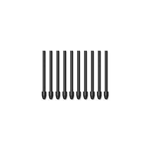 HUION 10 Pack Replacement Nibs PN05A Compatible with Digital Pen Stylus PW517 for Pen Display Kamvas 12, Kamvas 13, Kamvas 16 2021, Kamvas 22, Kamvas 22 Plus
