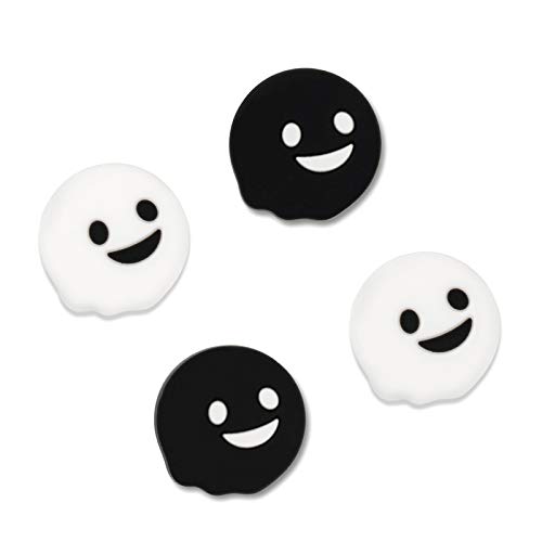 GeekShare Cute Ghost Xbox One Controller Thumb Grips, Halloween Soft Silicone Thumbsticks Cover Set Compatible with Xbox One Controller, 2 Pair / 4 Pcs - For Xbox