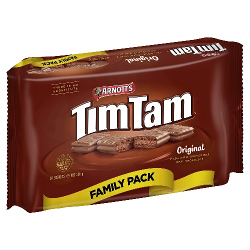 Arnotts Tim Tam Chocolate Biscuits Family Pack, 365g