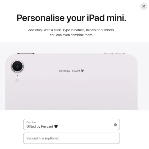 iPad mini Wi‑Fi 128GB with Apple Pencil Pro - Purple