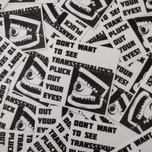 Pluck out your eyes! Sticker