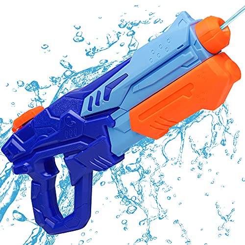 MOZOOSON Water Gun Toy for Kids, Powerful Water Pistol with 750ML Moisture Capacity | 33ft Long Range Squirt Gun, Blaster Toy for Kids and Adults