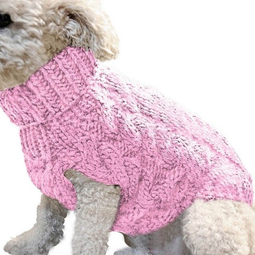 Dach Everywhere™ Stylish Winter Dog Sweater - Pink / M