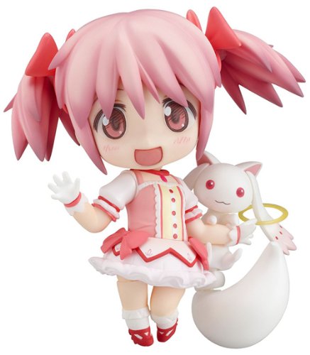 Mahou Shoujo Madoka★Magica - Kaname Madoka - Kyuubey - Nendoroid - 174 (Good Smile Company Aniplex) - Pre Owned
