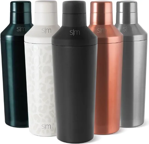 Midnight Black Cocktail Shaker