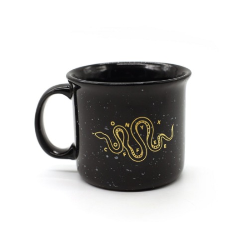 Sneaky Snake Campfire Mug (15 oz) | Black
