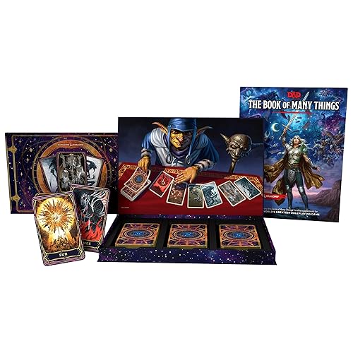 Dungeons & Dragons The Deck of Many Things - Includes The Book of Many Things