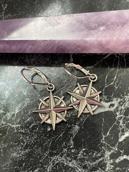 Baldur’s Gate 3 Inspired Gale Symbol of Mystra Weave Earrings Dungeons & Dragons - hoop and clip-on