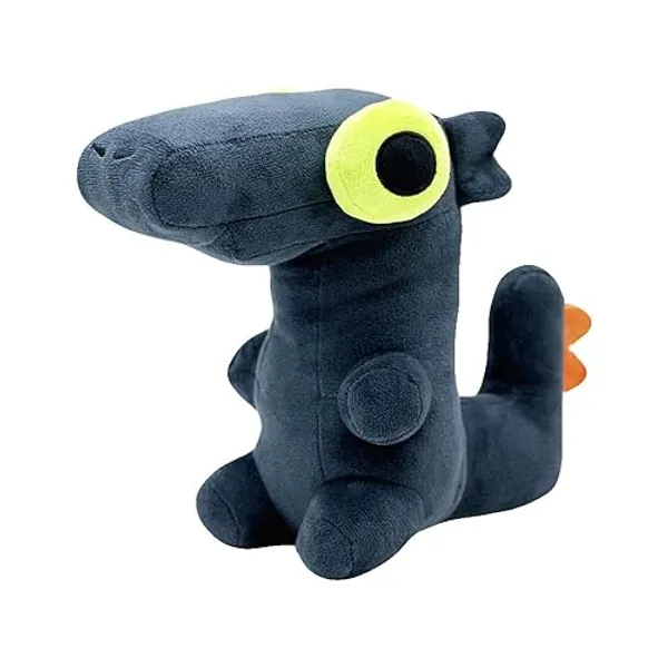 Generic 2024 Dancing Dragon Plush, 9.8inch Toothless Dragon Plushie Toys for Fans Gift, Soft Stuffed Animal Doll for Kids and Adults, Gray-black
