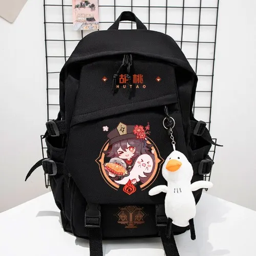 Genshin Impact Backpack Boys And Girls School Bags Backpack Shoulder Bags