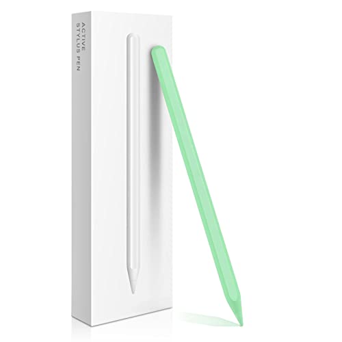 iPad Pencil 2nd Generation with Magnetic Wireless Charging, Apple Pencil 2nd Generation, Smart Pen Compatible with iPad Pro 11 in 1/2/3/4, iPad Pro 12.9 in 3/4/5/6, iPad Air 4/5, iPad Mini 6, Teal - 1 pack Teal