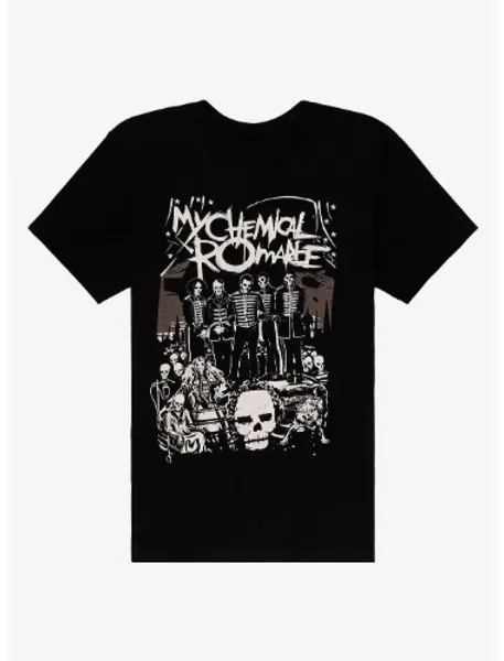 My Chemical Romance Black Parade Line-Up T-Shirt | Hot Topic