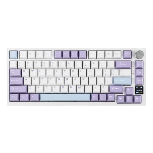 Ajazz AK820 Pro | White Purple / Ajazz Gift Switch