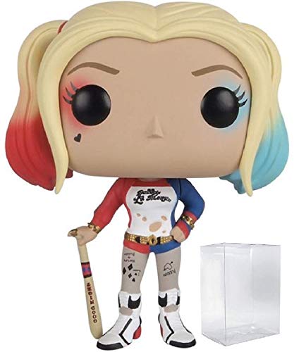 Funko Pop! DC Comics: Suicide Squad - Harley Quinn Funko Pop! Vinyl Figure (Includes Compatible Pop Box Protector Case)
