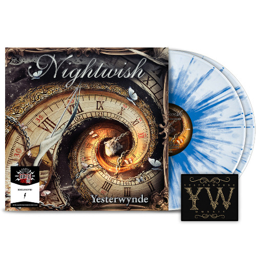 Yesterwynde, Exclusive Numbered White With Blue Splatter 2LP Vinyl + Patch | Default Title