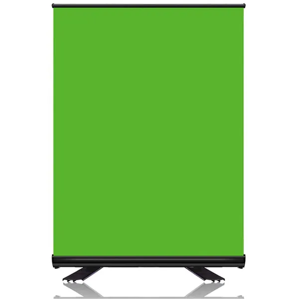 YISITONG Green Screen Backdrop Collapsible Chroma Key Panel Background Wrinkle-Resistant Chroma-Green Fabric for Photography Video/Live Game/Virtual Studio, Ultra-Quick Setup and Breakdown
