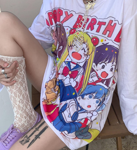 Magical Birthday Long Sleeve Top - White / XXL