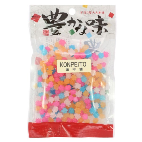 Daimaru Konpeito Japanese Hard Candy 3.5oz - dark chocolate 3.5 Ounce (Pack of 1)