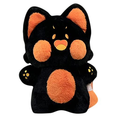 Galatee Cute Cat Plush Toy Cat Stuffed Animal Plush Soft Cat Plushie Pillow Gifts for Adults and Kids(19.6" Black) - Black - 19.6"